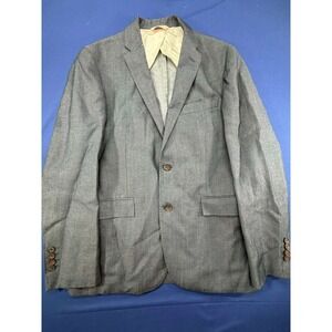 Brooks Brothers Red Fleece Leo Master Suit Jacket Blazer Size 40R Gray